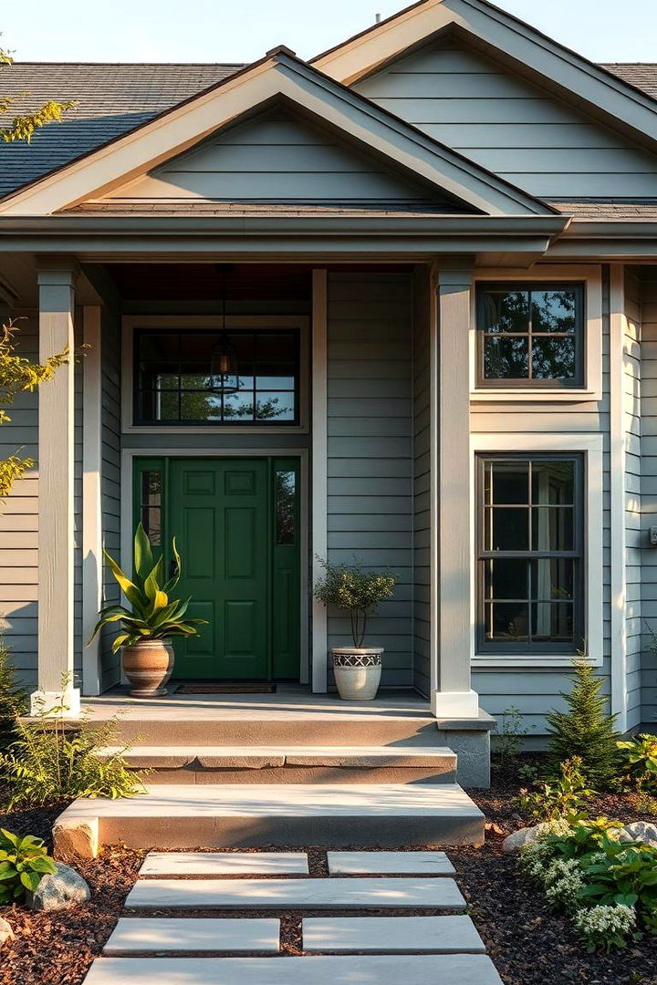Eco Friendly Sustainable Gray - 22 Gray Exterior House Paint Ideas