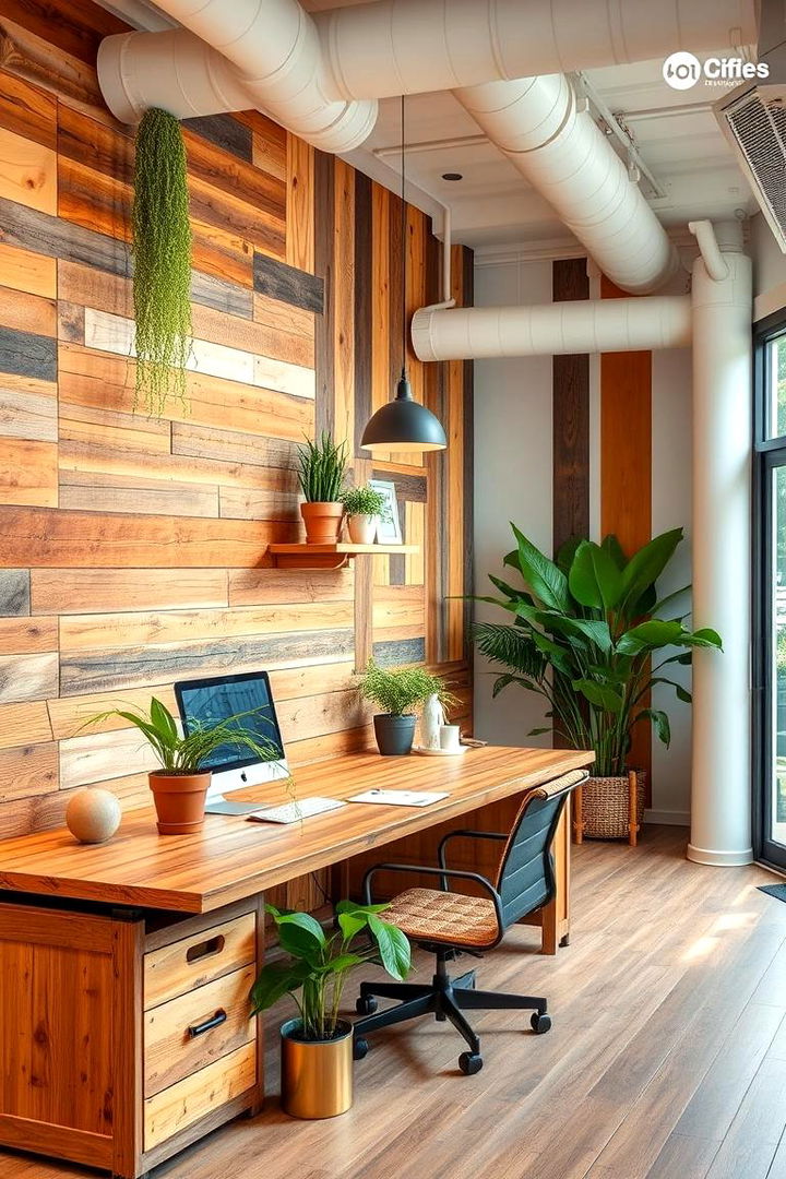 Eco Friendly Sustainable Office - 22 Man Cave Office Ideas