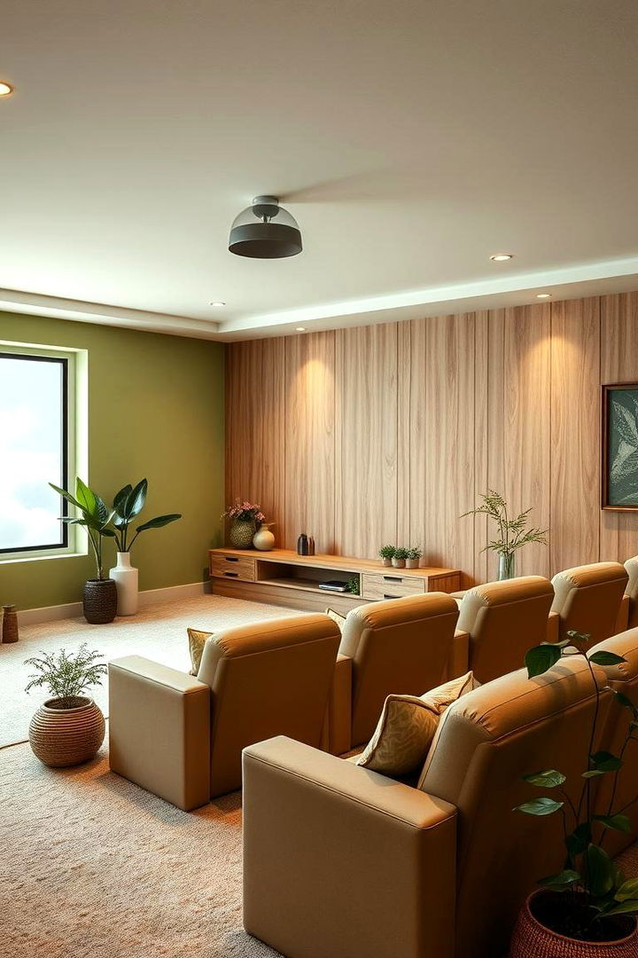 Eco Friendly Sustainable Options - 22 Home Theater Paint Colors