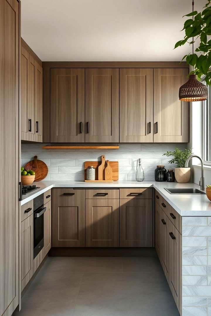 Eco Friendly Taupe Cabinet Options - 22 Taupe Kitchen Cabinet Ideas