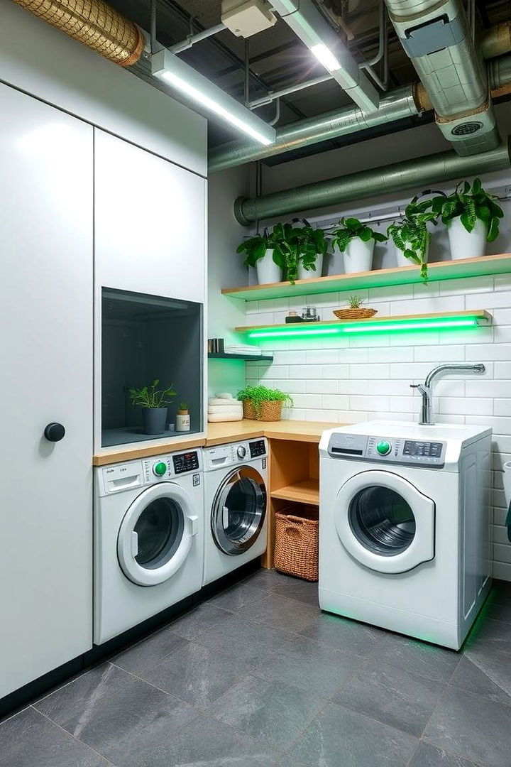 Eco Friendly Technologies - 22 Modern Laundry Room Ideas