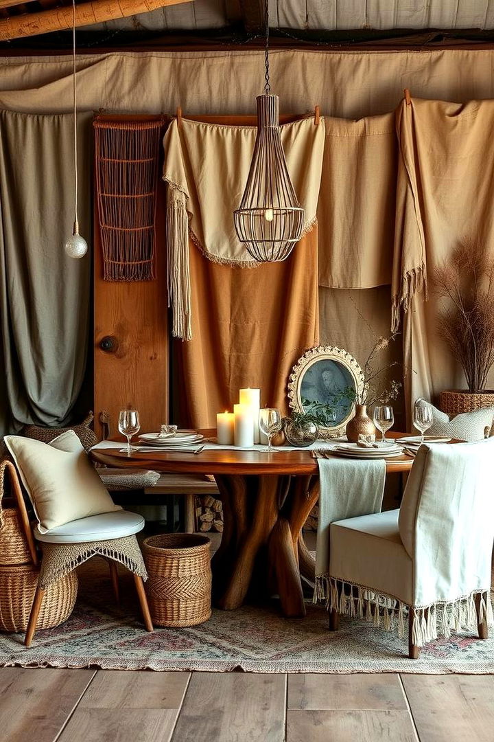 Eco Friendly Textures - 22 Green Boho Bedroom Ideas