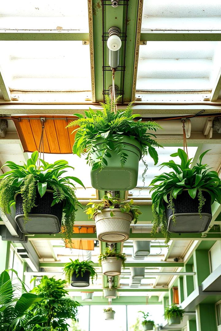 Eco Friendly Urban Oasis - 22 Green Ceiling Ideas