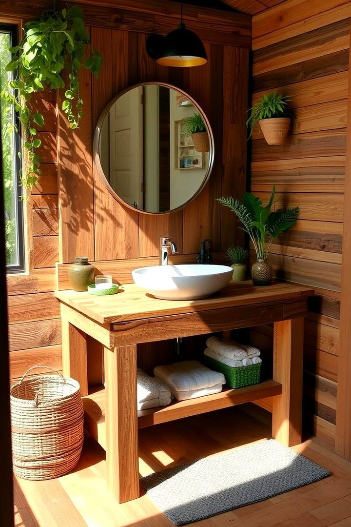 Eco Friendly Vanity - 22 Bedroom Vanity Ideas