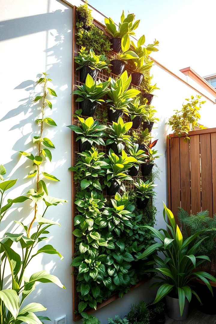 Eco Friendly Vertical Gardens Living Art on Walls - 22 Outdoor Wall Decor Ideas