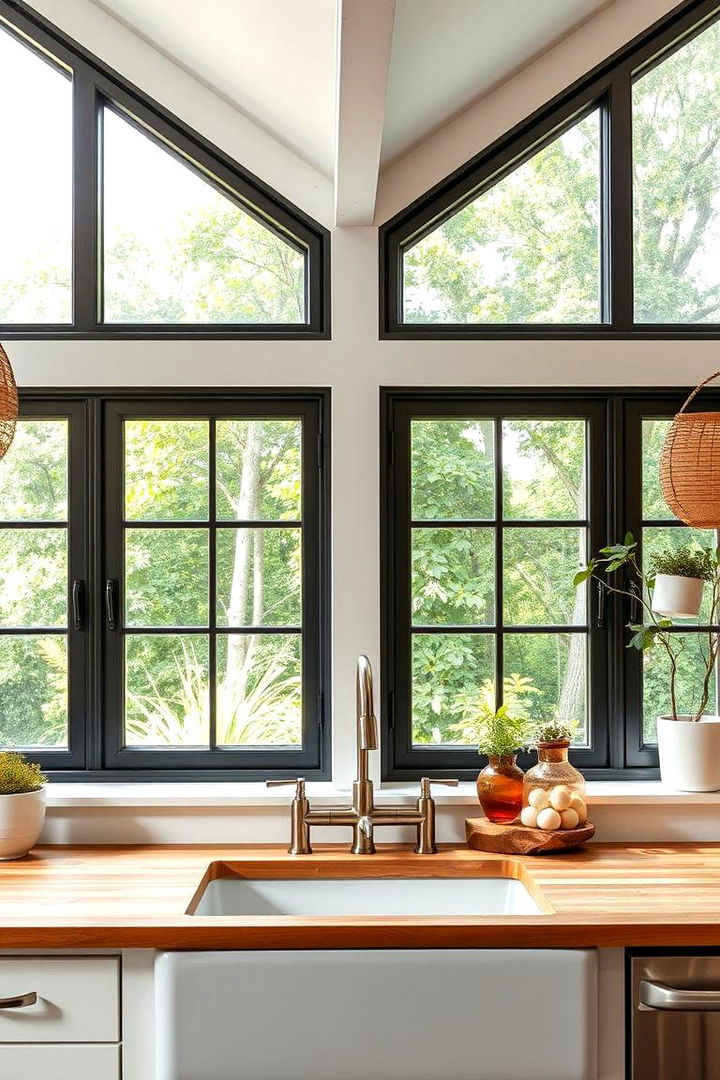 Eco Friendly Window Ideas - 22 Kitchen Window Ideas Over Sink
