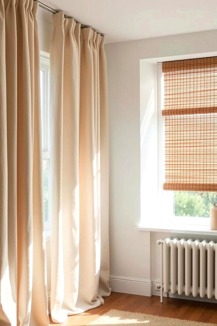 Eco Friendly Window Treatments - 22 Green Living Room Ideas