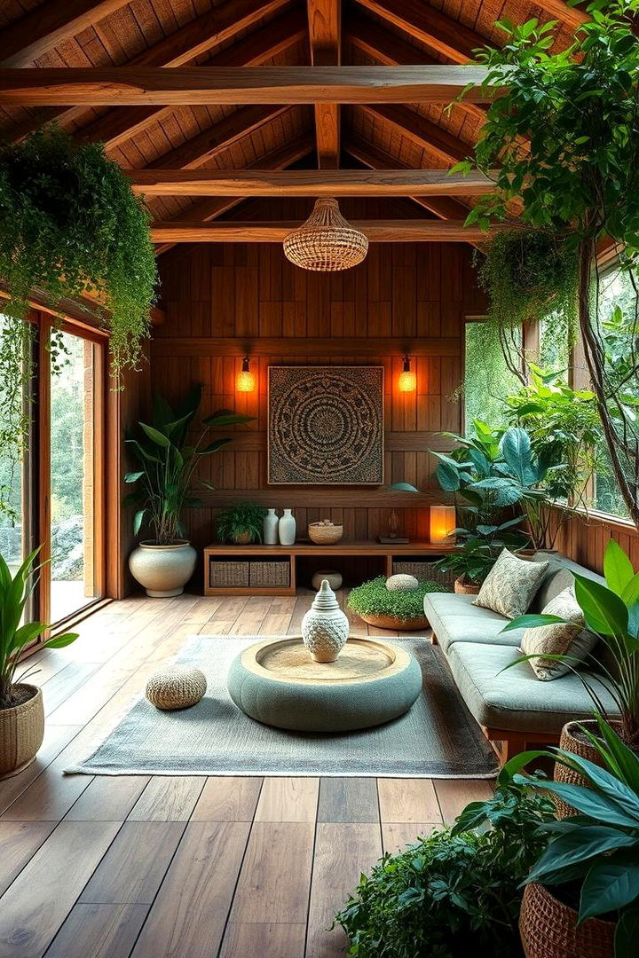 Eco Friendly Zen Den - 22 Teen Hangout Room Ideas