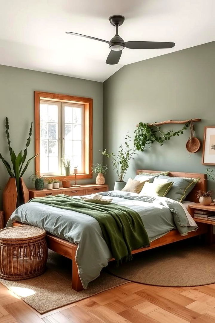 Eco Friendly Zen Haven - 22 Sage Green Bedroom Ideas