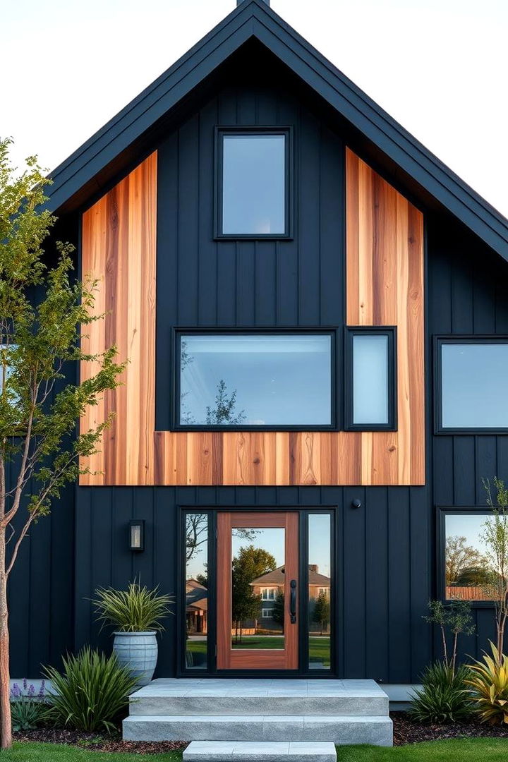 Eco Friendly and Green Benefits - 22 Black House With Cedar Accents