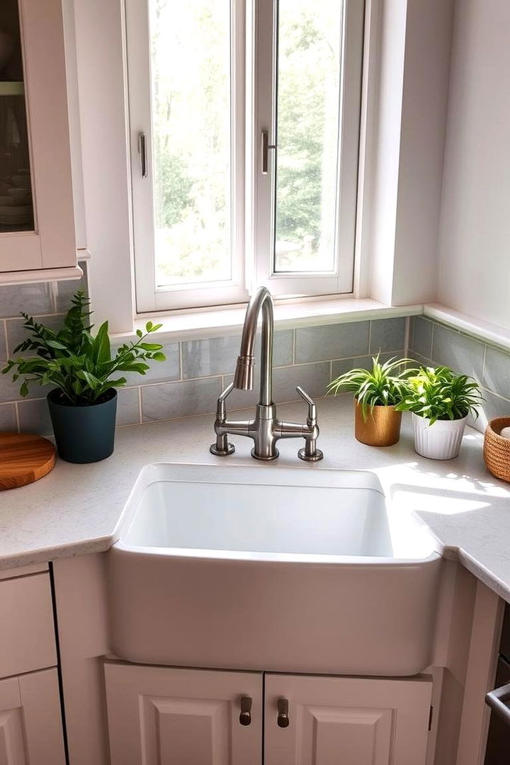 Eco Friendly and Sustainable Choices - 22 Corner Kitchen Sink Ideas