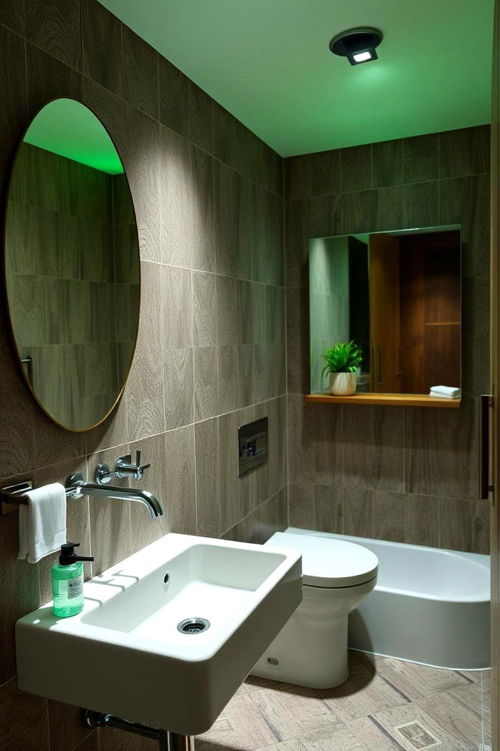 Eco Friendly and Sustainable Fixtures - 22 Hall Bathroom Ideas