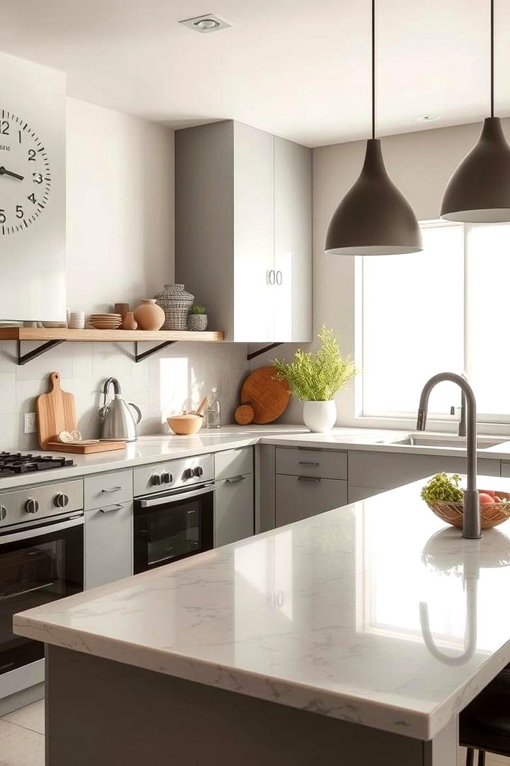 Eco Friendly and Sustainable Material Choices - 22 Quartz Kitchen Countertops