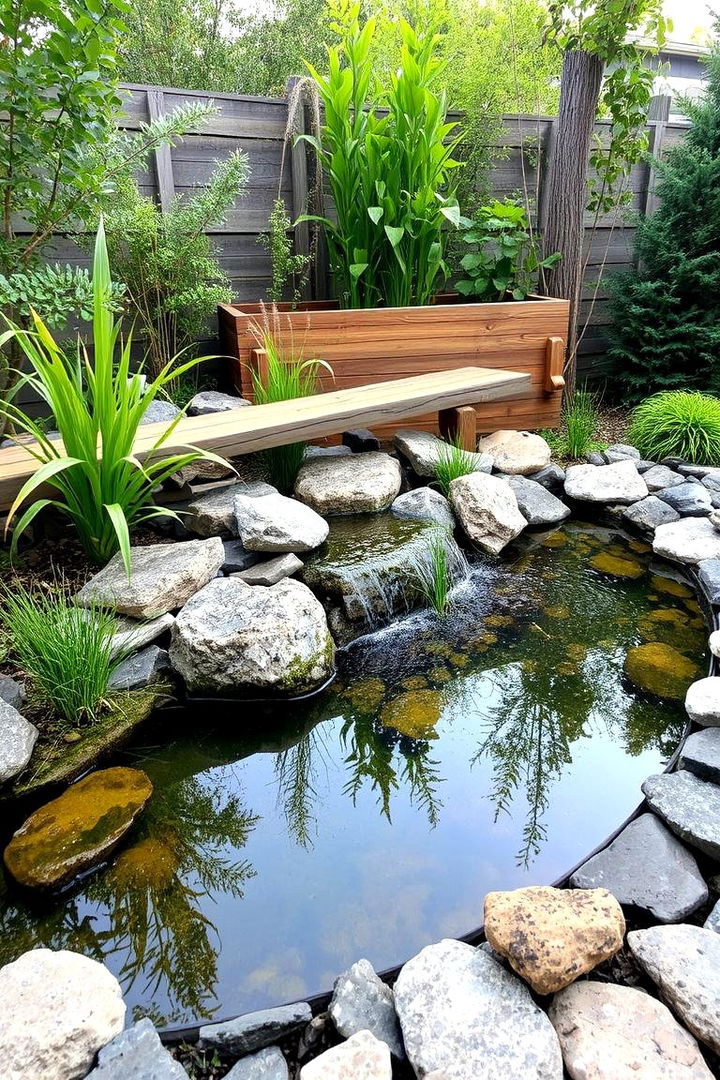 Eco Ponds with Recycled Materials - 22 Duck Pond Ideas