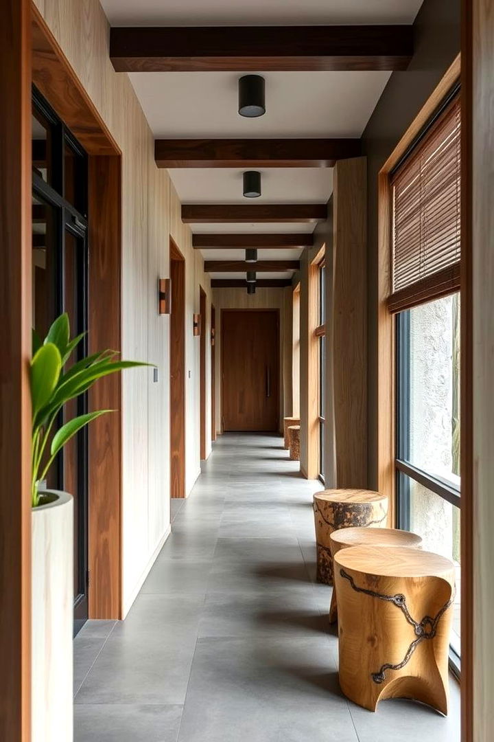 Eco Recycled Furnishings - 22 Green Hallway Ideas