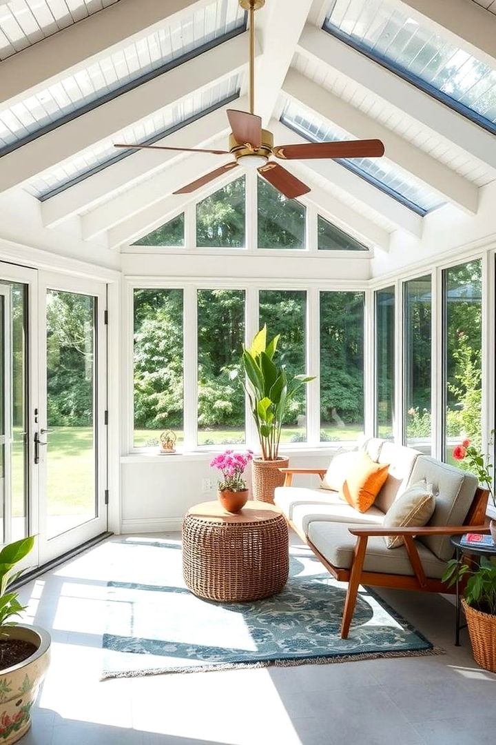 Eco friendly Design Elements - 22 Mid-century Modern Sunroom Ideas