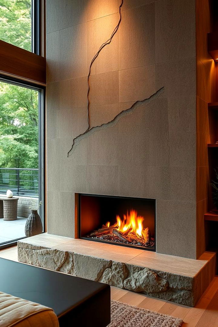 Eco friendly Designs - 22 Floor to Ceiling Fireplace Ideas
