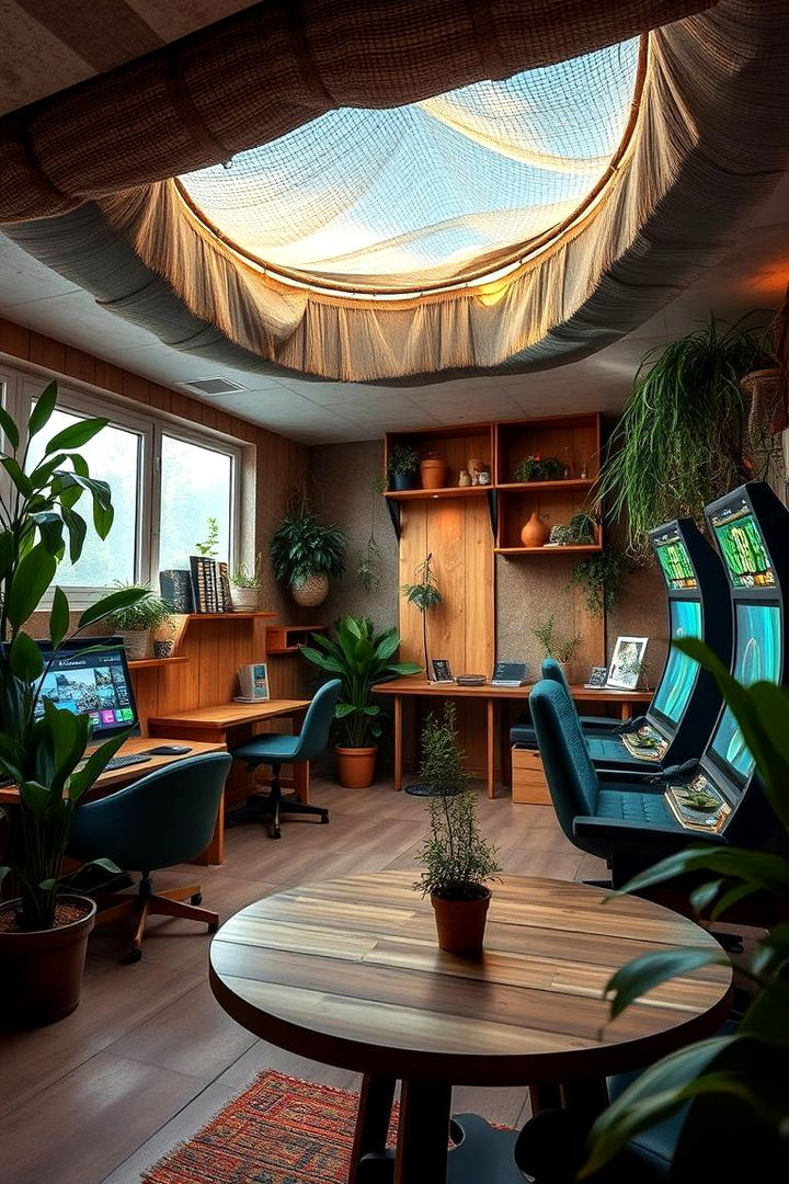 Eco friendly Gaming Oasis - 22 Gaming Bedroom Ideas