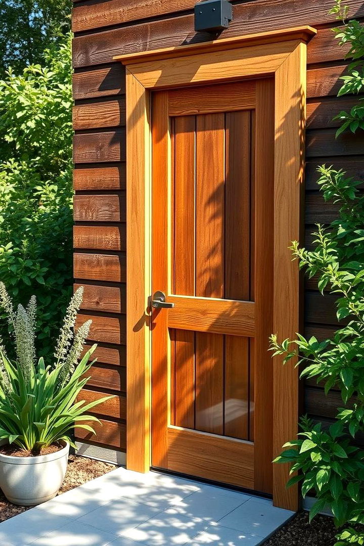 Eco friendly Materials - 22 Exterior Door Trim Ideas