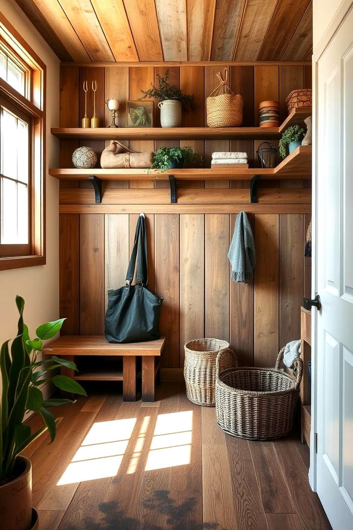 Eco friendly Materials - 22 Mud Room Ideas