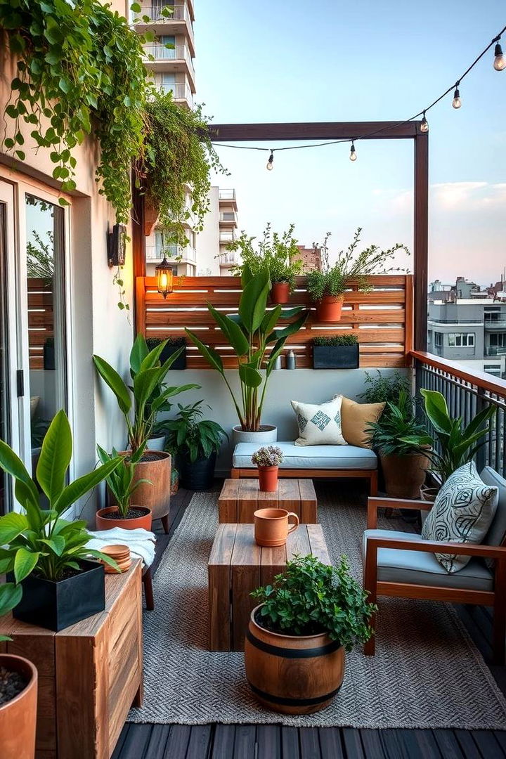 Eco friendly Materials - 22 Balcony Ideas