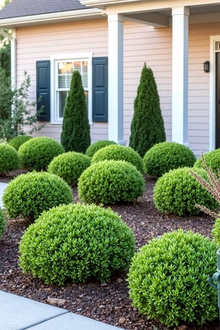 Eco friendly Native Boxwood Features - 22 Front Yard Boxwood Designs