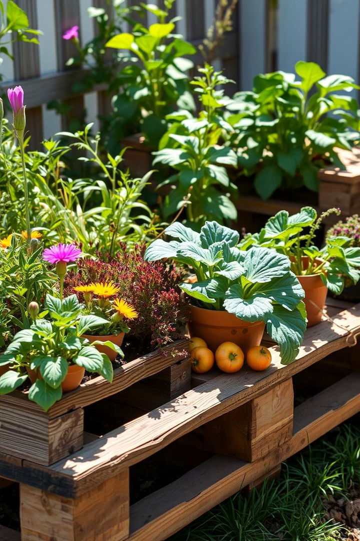 Eco friendly Pallet Garden - 22 Vertical Pallet Garden Ideas