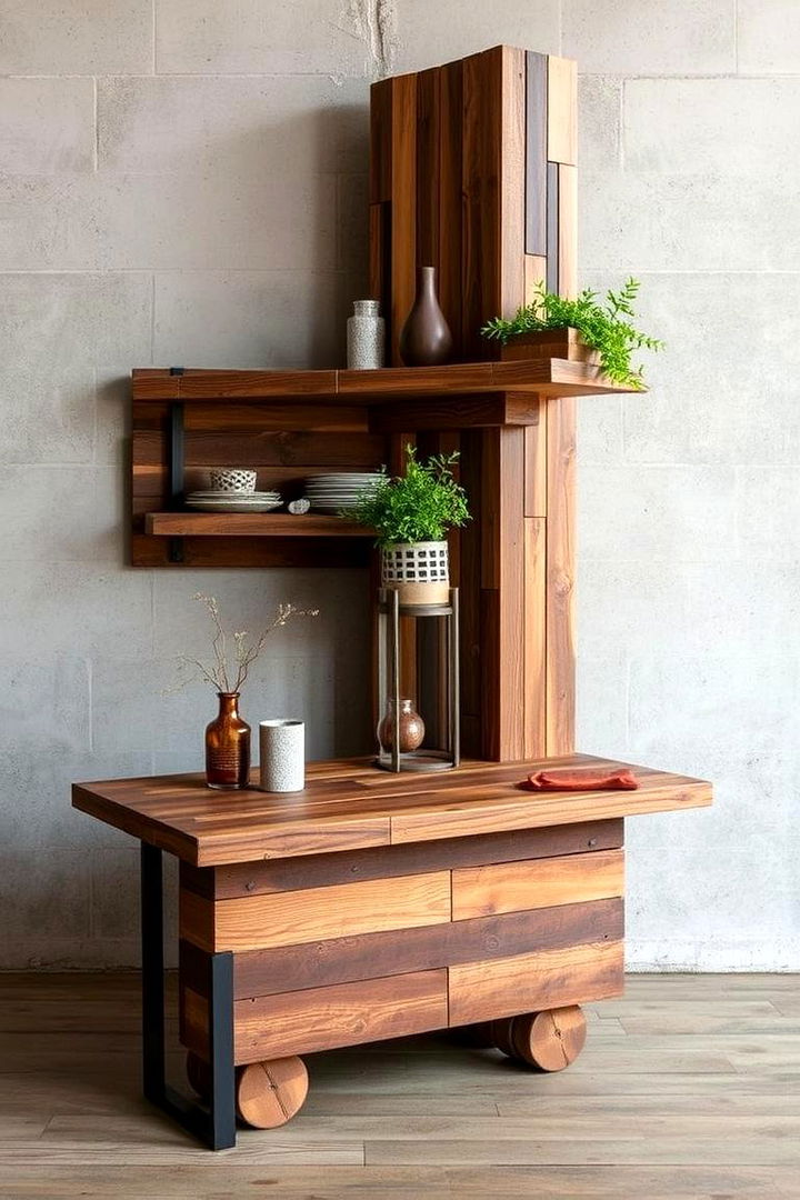 Eco friendly Reclaimed Materials - 22 Boho Farmhouse Decor Ideas