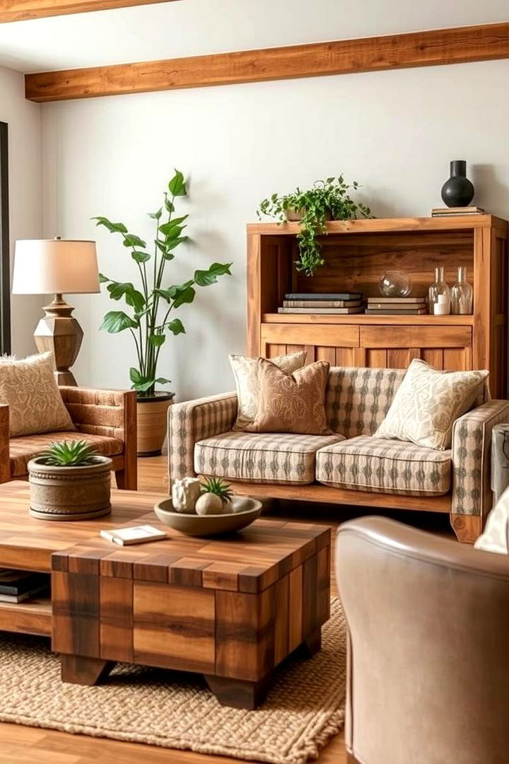 Eco friendly Reclaimed Wood Furniture - 22 Living Room Furniture Ideas