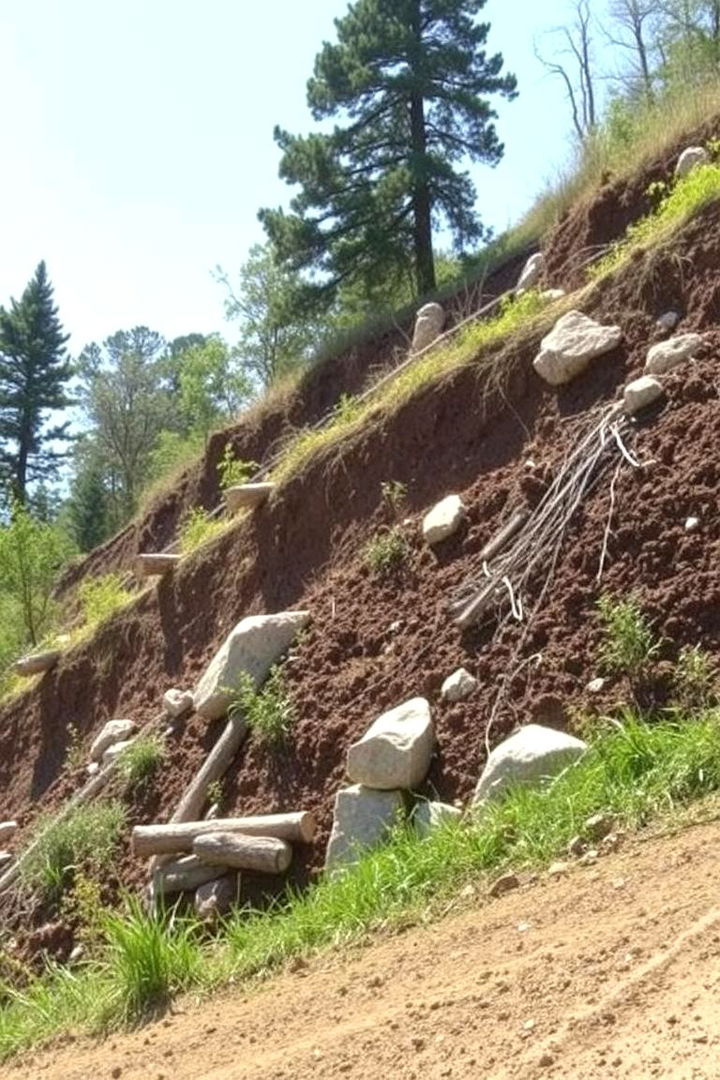 Eco friendly Slope Stabilization - 22 hillside landscaping ideas