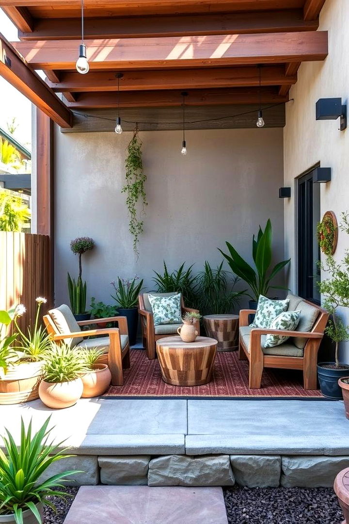 Eco friendly Space - 22 townhouse patio ideas