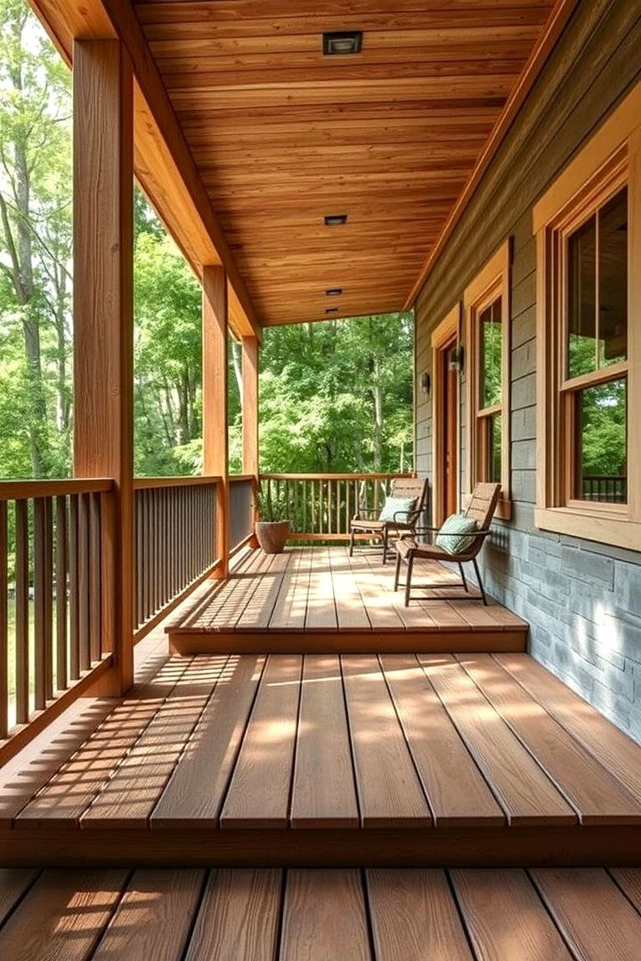 Eco friendly Sustainable Materials - 22 Front Porch Deck Ideas
