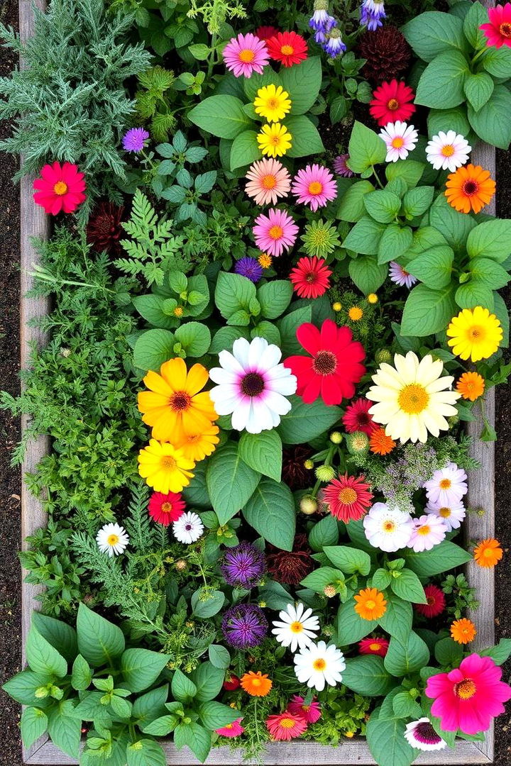 Edible Flower Beds - 22 Flower Bed Ideas