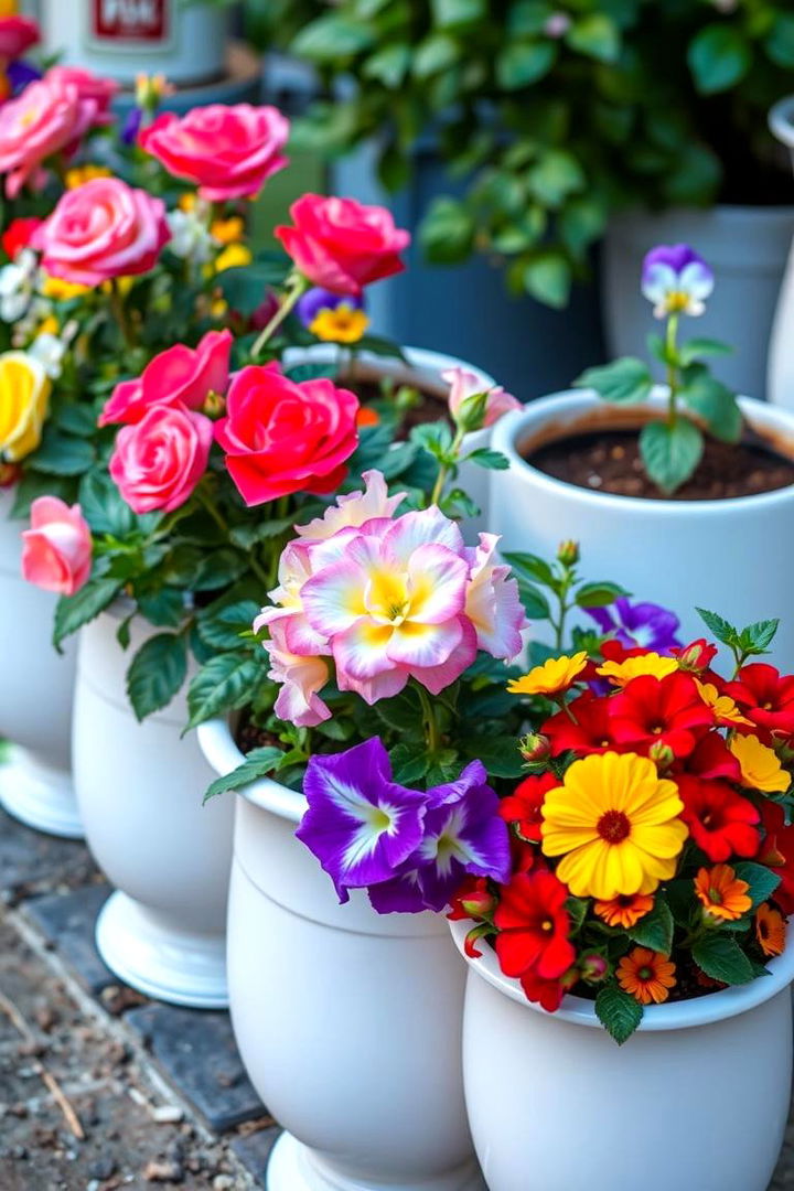 Edible Flower Fantasia - 22 Container Garden Ideas