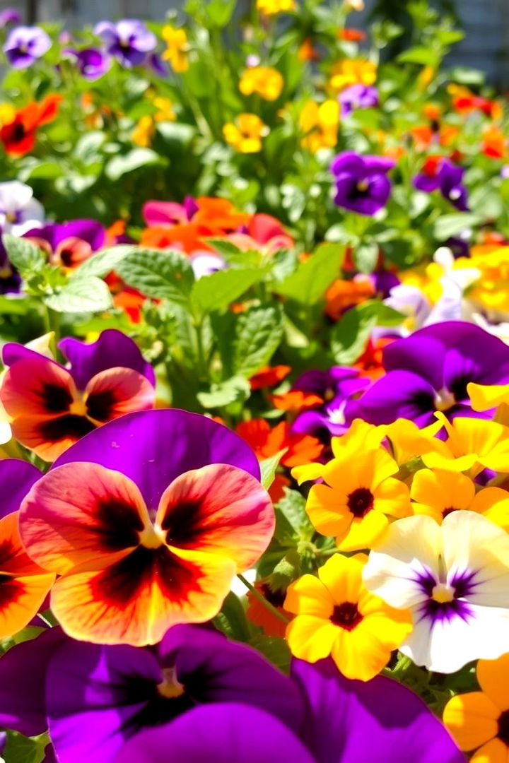 Edible Flower Garden - 22 Spring Garden Ideas