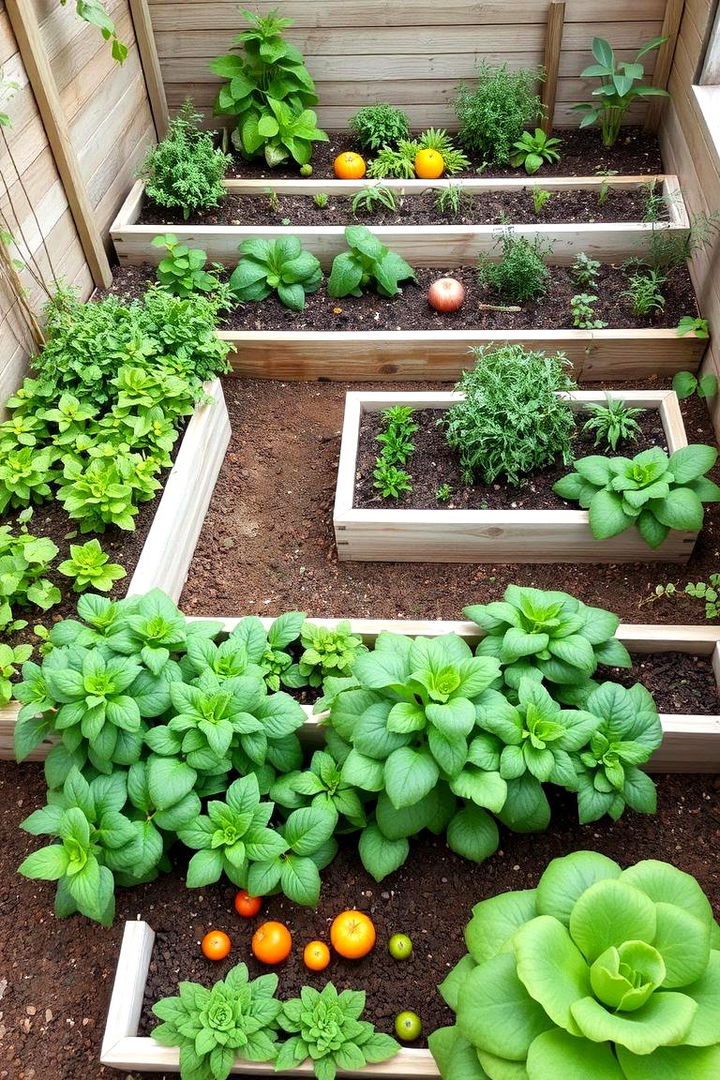 Edible Garden Design - 22 Small Walled Garden Ideas