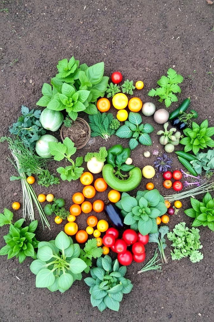 Edible Garden Round Bed - 22 Round Garden Bed Ideas