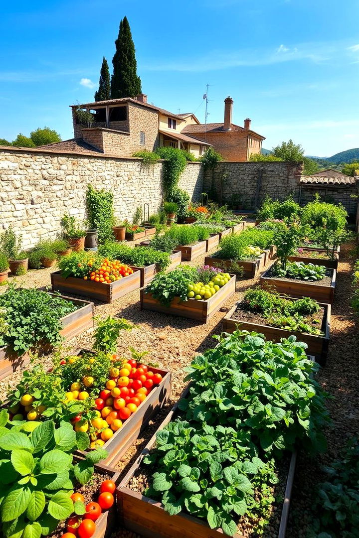 Edible Garden Terrace - 22 Hillside Terraced Garden Ideas