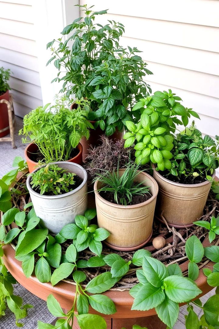 Edible Herb Decor - 22 Garden Centerpiece Ideas