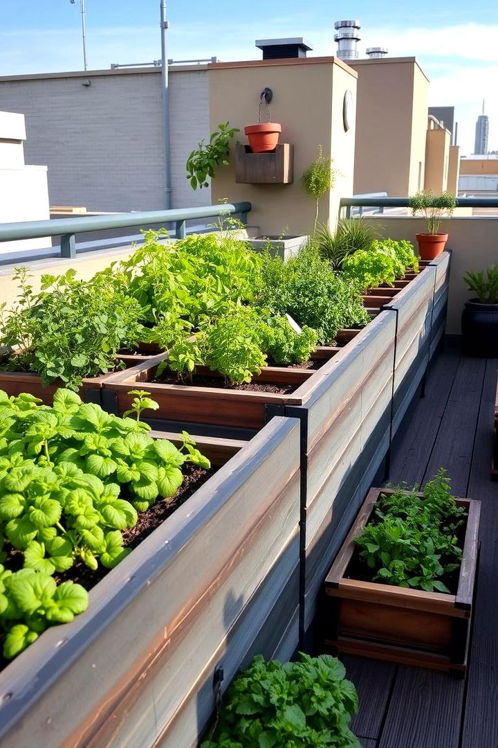Edible Rooftop Garden for Fresh Produce - 22 Rooftop Greenhouse Ideas