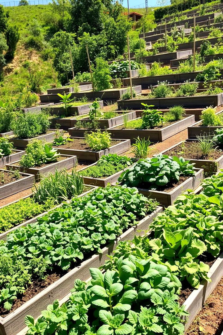 Edible Slope Garden Design - 22 Sloped Garden Ideas