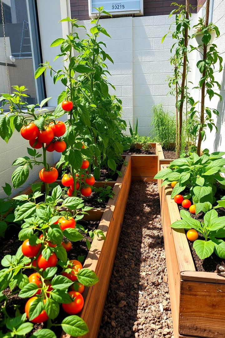 Edible Urban Vegetable Garden - 22 Urban Garden Ideas