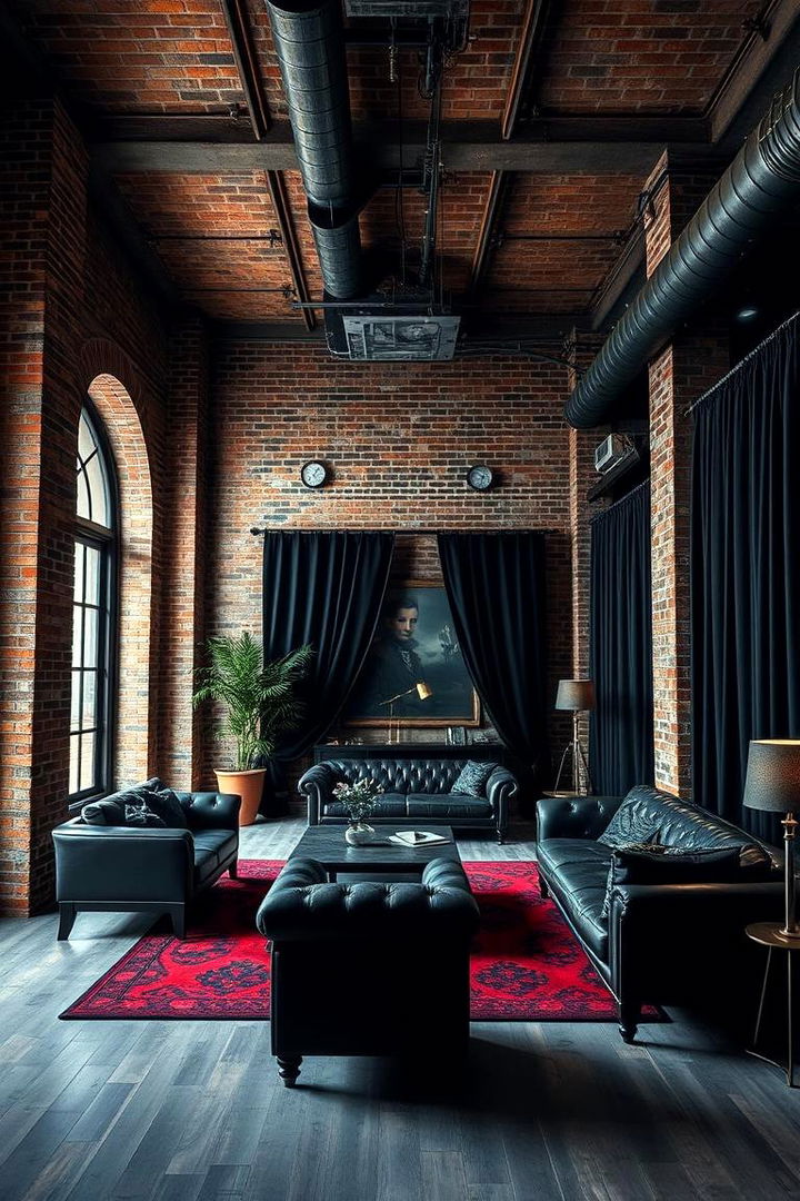 Eerie Urban Vampire Loft - 22 Vampire Bedroom Ideas