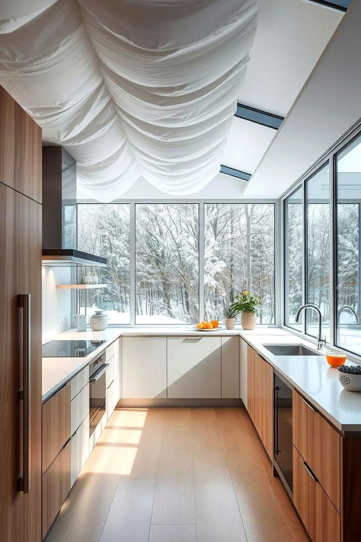 Efficient Energy Use and Superior Insulation Concepts - 22 Greenhouse Kitchen Design Ideas