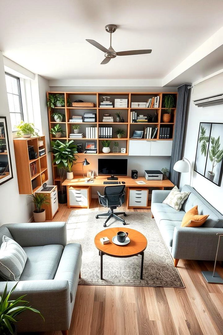 Efficient Home Office Zoning - 22 Home Office Ideas for Him