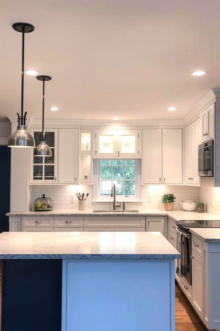Efficient Lighting Techniques - 22 Townhouse Kitchen Ideas