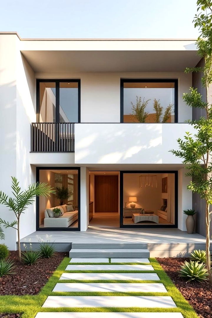 Efficient Spatial Planning - 22 Minimalist House Exterior Ideas