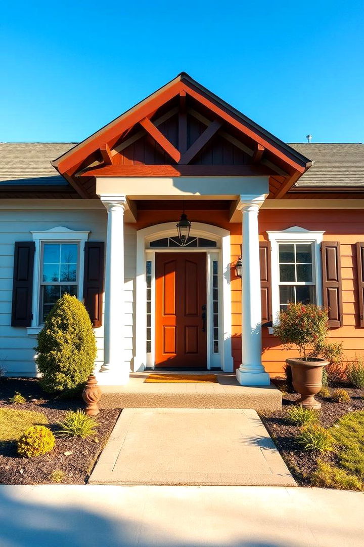 Effortless Curb Appeal Upgrade - 22 Two-tone Siding Designs