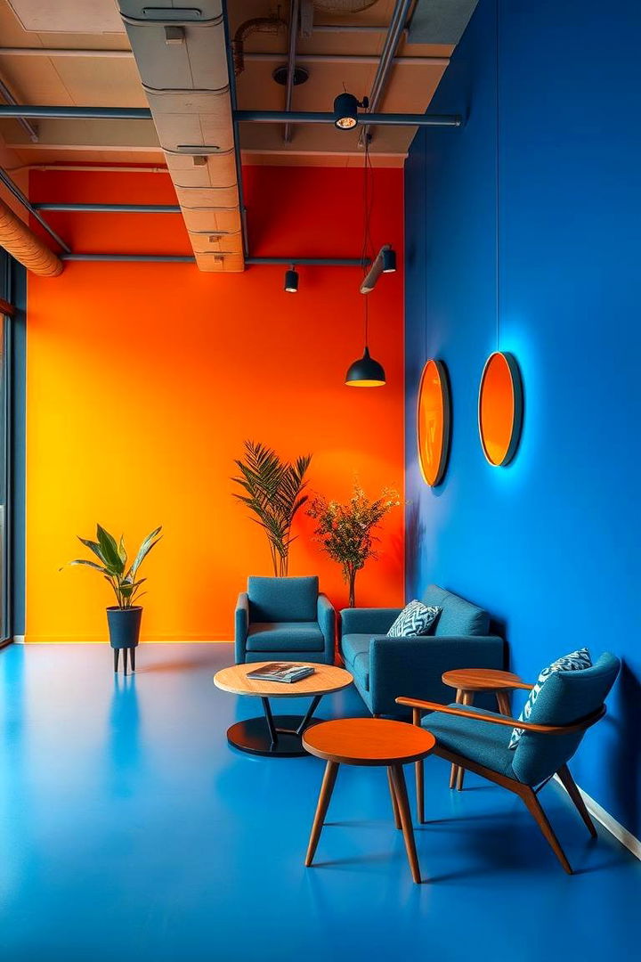 Electric Blue Vibe - 22 Blue Accent Wall Ideas