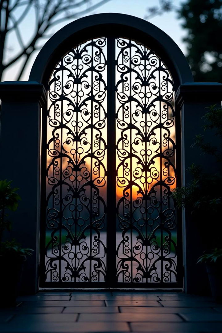 Elegant Arched Lattice Fence Design - 22 Lattice Fence Ideas